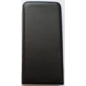   Huawei G510 fekete 4 ponton rögzítő keretes Vertical slim flip tok