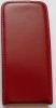 Sony Xperia Z2 D6503 piros szilikon keretes vékony flip tok