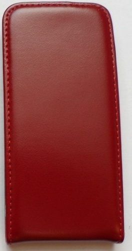 Sony Xperia Z2 D6503 bordó piros szilikon keretes vékony flip tok