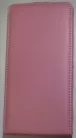 LG F70 D315 pink rózsaszín szilikon keretes vékony flip tok
