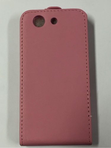 Sony Xperia Z3 Compact D5803 pink rózsaszín szilikon keretes vékony flip tok