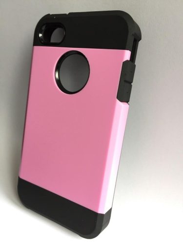 iPhone 5 5S SE rózsaszin Armor kemény hátlap tok