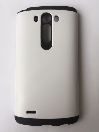 LG G3 D855 fehér Armor Kemény Hátlap Tok