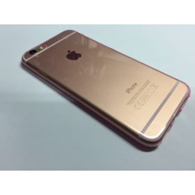   iPhone 6 6S (4,7") ultra vékony 0.3mm rózsaszín szilikon tok