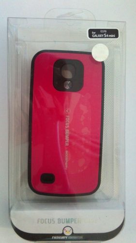 Mercury Focus bumper Samsung I9190 I9192 I9195 Galaxy S4 Mini ciklámen hátlap tok
