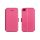 Microsoft Lumia 532 rózsaszín pink szilikon keretes könyvtok