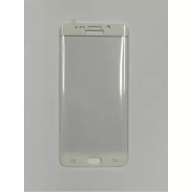   Samsung G928F Galaxy S6 Edge+ hajlított fehér 3D 0,3mm előlapi üvegfólia