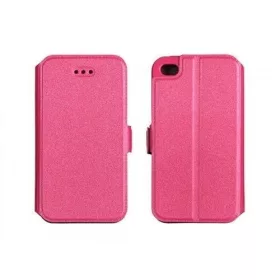   Microsoft Lumia 640XL rózsaszín pink szilikon keretes könyvtok
