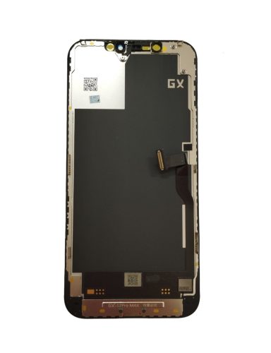iPhone 12 Pro Max (6,7") OLED LCD + érintőpanel, fekete, SL