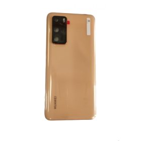   Huawei P40 gyári készülék hátlap, kamera lencsével, arany