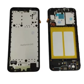 Samsung Galaxy A20e középkeret, fekete, SM-A202
