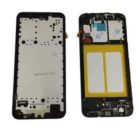 Samsung Galaxy A20e középkeret, fekete, SM-A202