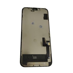   iPhone 14 LCD + érintőpanel, OLED, fekete, Hard (6,1")