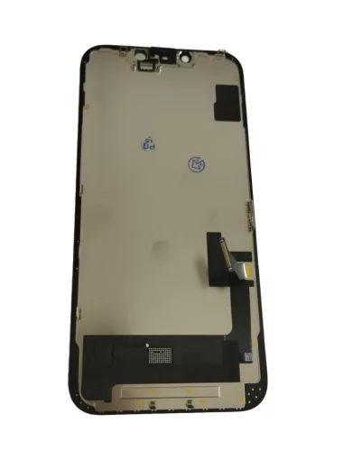 iPhone 14 LCD + érintőpanel, OLED, fekete, Hard (6,1")