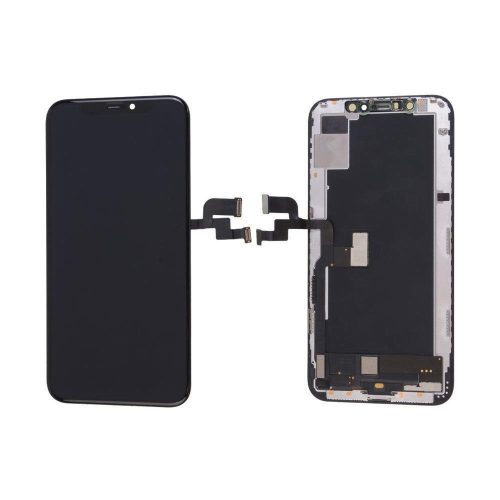 iPhone XS (5,8") LCD + érintőpanel, fekete, HD, Incell