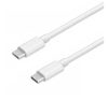 Samsung Type-C - Type-C gyorstöltő adatkábel, gyári, fehér, 5A / 60W, 1.8M, EP-DX510JWE (CSOMAGOLÁS NÉLKÜLI)