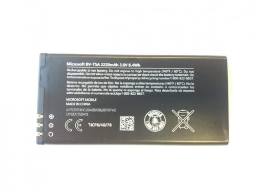 Microsoft Lumia 730 735 BV-T5A gyári akkumulátor 2200mAh