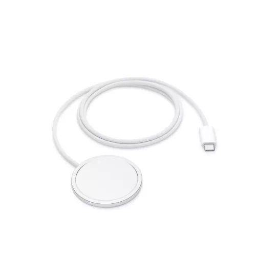 Apple MagSafe vezeték nélküli töltő, Type-C csatlakozó, 1M, fehér, gyári, MX6X3