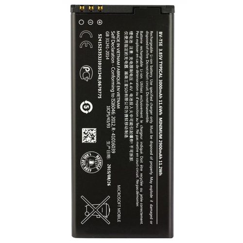 Microsoft Lumia 950 BV-T5E gyári akkumulátor 2900mAh