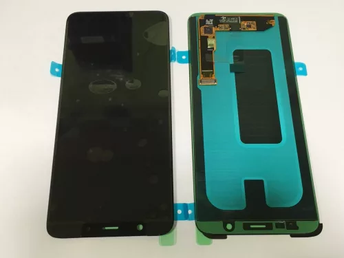 Samsung Galaxy A6 Plus 2018 LCD + érintőpanel, gyári, fekete, SM-A605