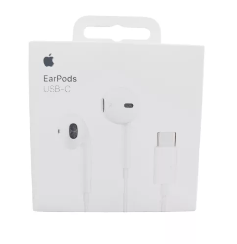 Apple Earpods stereo headset Type-C csatlakozóval, hangerőszabályzós, fehér, (MTJY3ZM/A) (CSOMAGOLT)