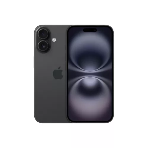 iPhone 16 mobiltelefon, 128GB, fekete, A3287