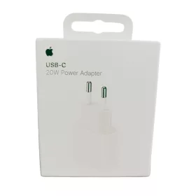   Apple hálózati Type-C töltőfej, 20W, gyári, fehér, MD3J4ZM/A (CSOMAGOLT)