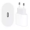 Apple hálózati Type-C töltőfej, 20W, gyári, fehér, MD3J4ZM/A (CSOMAGOLT)