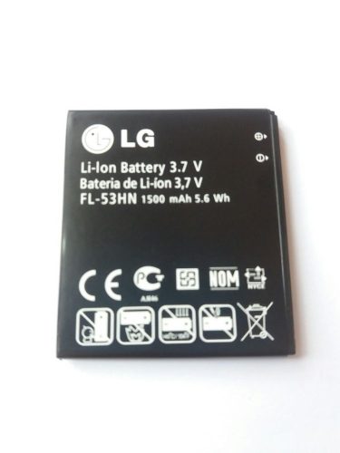 LG FL-53HN P920 Optimus 3D P990 Optimus 2x utángyártott akkumulátor 1500mAh