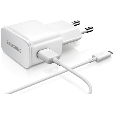 Samsung ETA-U90EWE 2A fehér hálózati töltőfej + micro usb adatkábel ECB-DU4AWE