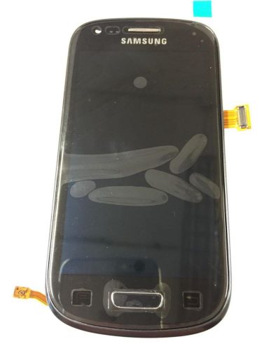 Samsung I8190 Galaxy S3 Mini fekete LCD + érintőpanel kerettel