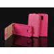 LG G4C H525N Magna H520F H500F pink rózsaszín szilikon keretes vékony flip tok