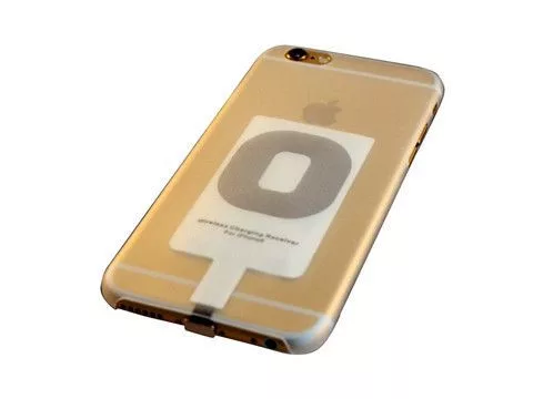 iPhone 5 5S 6S (4.7") 6 6S Plus (5,5") 800mAh fehér vezeték nélküli (Wireless) töltő vevő