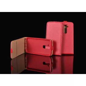   Sony Xperia X Mini/Compact piros szilikon keretes vékony flip tok