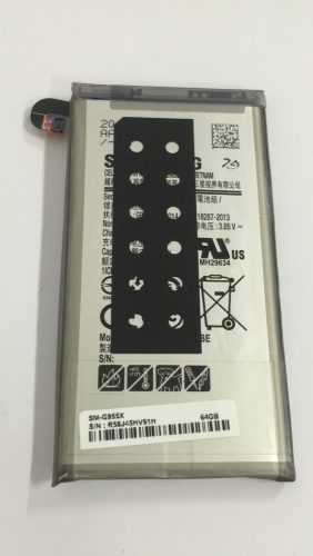 Samsung G955F Galaxy S8 Plus EB-BG955ABA gyári bontott akkumulátor 3500mAh