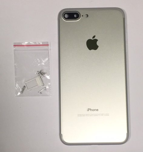 iPhone 7 7G Plus (5,5") ezüst/silver készülék hátlap/ház/keret