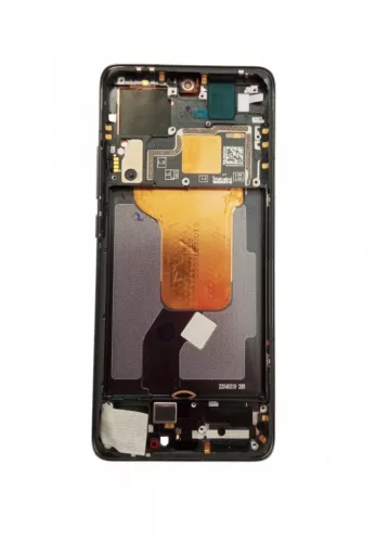 Xiaomi 12 / 12s / 12x 5G LCD + érintőpanel kerettel, fekete, gyári