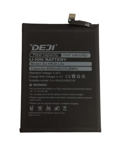 Honor 20 Lite akkumulátor, 4000mAh, HB426389ECW, Deji