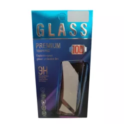   iPhone 12 / 12 Pro (6.1") előlapi üvegfólia, robbanásbiztos, fekete, full glue, 9H, 10D
