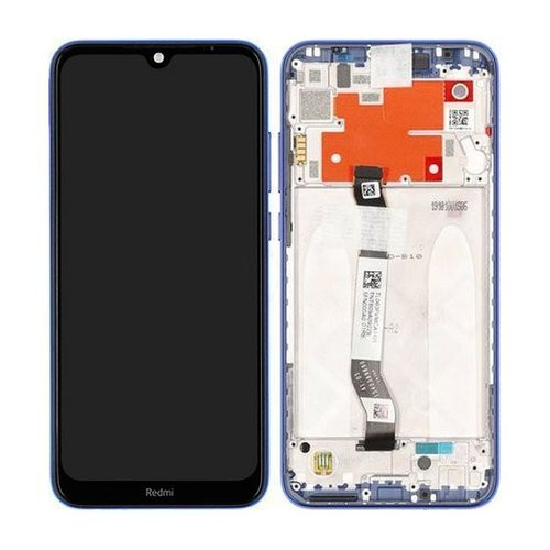 Xiaomi Redmi Note 8T gyári LCD + érintőpanel kék kerettel