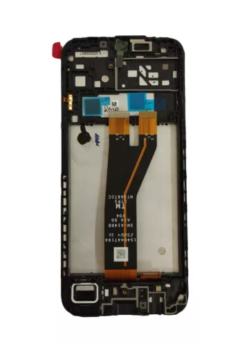 Samsung Galaxy A14 5G LCD + érintőpanel kerettel, fekete, SM-A146B