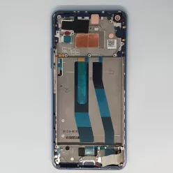   Xiaomi Mi 11 Lite LCD + érintőpanel kerettel, fekete, gyári