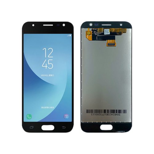 Samsung Galaxy J3 (2017) LCD+érintőpanel, fekete, SM-J330