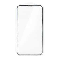   iPhone X / XS / 11 Pro (5.8") előlapi üvegfólia, 3D, fekete-kék, Diamond