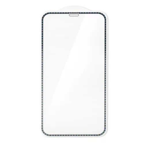 iPhone X / XS / 11 Pro (5.8") előlapi üvegfólia, 3D, fekete-kék, Diamond