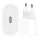 Apple hálózati Type-C töltőfej, 20W, gyári, fehér, MD3J4ZM/A (csomagolás nélküli)