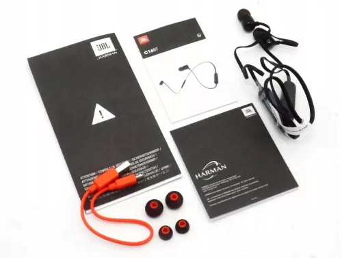 Stereo bluetooth headset, nyakpántos kialakítás, fekete, JBLC16BT (csomagolás nélküli)