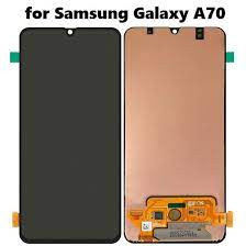 Samsung A705 Galaxy A70 OLED fekete LCD+érintőpanel