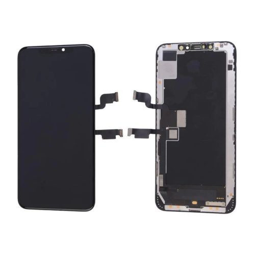 iPhone XS Max (6,5") TFT LCD + érintőpanel, fekete, Incell JK