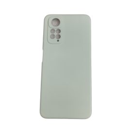   Xiaomi Redmi Note 11 4G / 11S 4G / Poco M4 Pro 4G szilikon tok, matt, velúr belső, mentazöld, Silicone Case